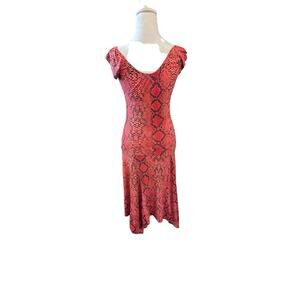 Betsey Johnson Y2K Era Snakeskin pattern Size S